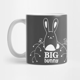 Big Bunny - in White Mug